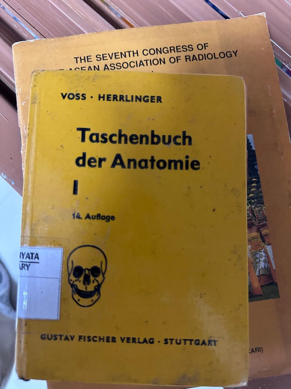 Taschenbuch der Anatomie I